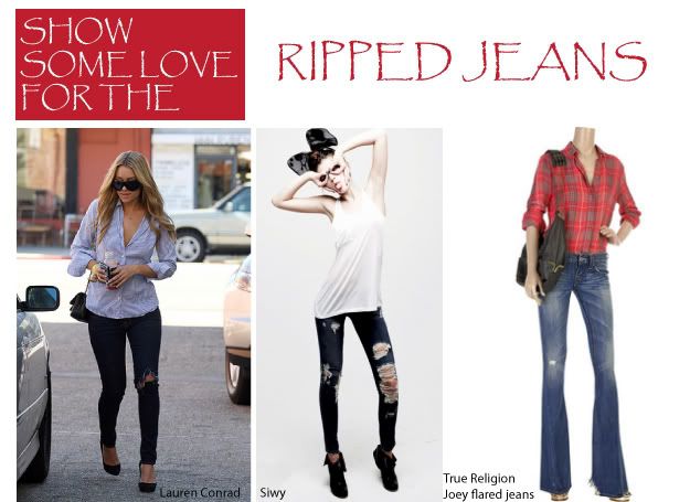 ripped jeans celebrity. Celebrities love them and
