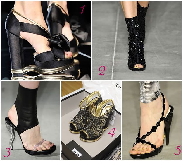 Spring 2009 Runway Shoes