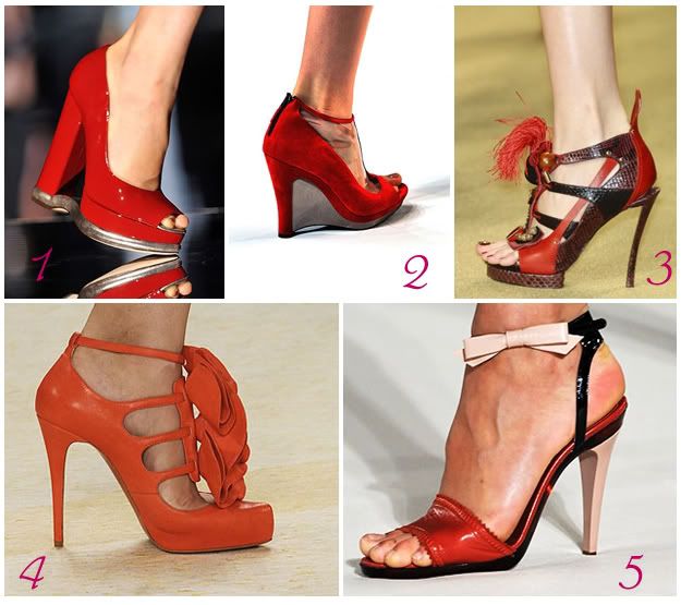 Spring 2009 Runway Shoes i love these