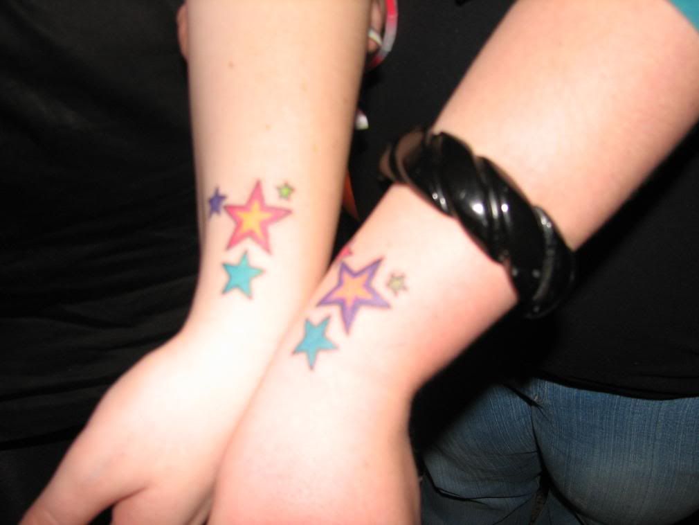 best friend star tattoos
