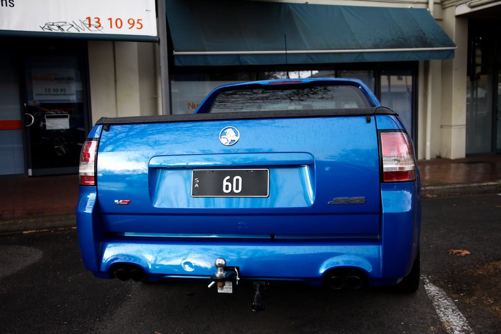 Re 60 SA Numeric Plate blue Holden Ute