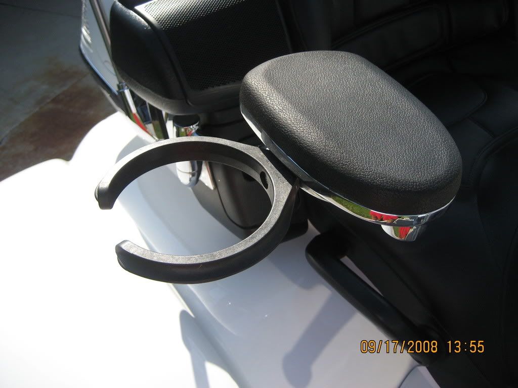 Honda goldwing cargo box arm rests #4