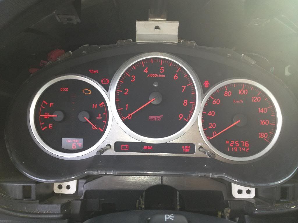 For Sale JDM STI ver8 gauge cluster Subaru WRX Forum