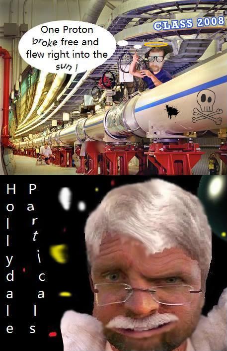 Large Hollydale Partical Collider God Particle Proton smasher Deluxe