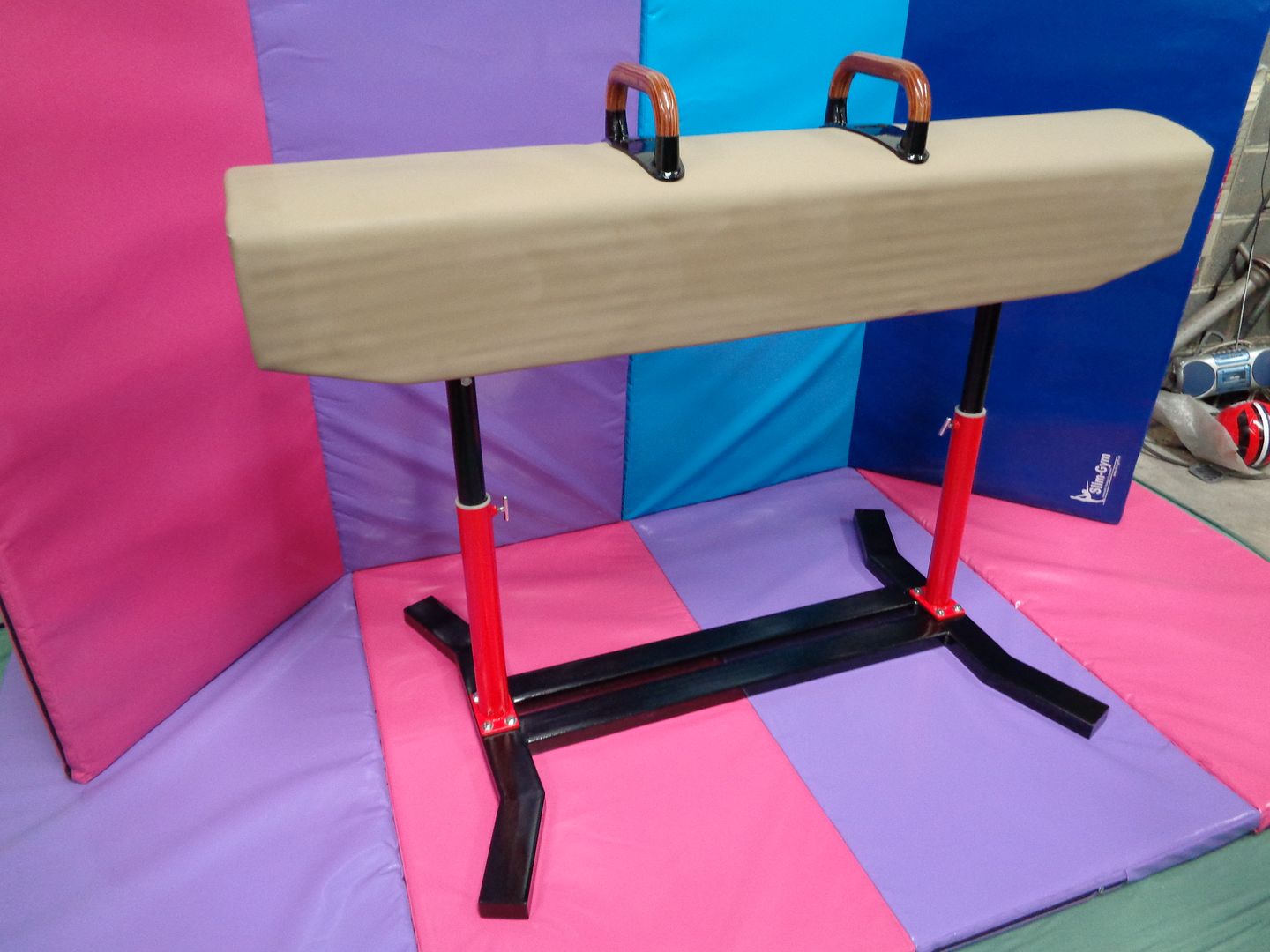 GYMNASTICS POMMEL HORSE TRAINING AID BY SLIMGYM NEW RANGE eBay