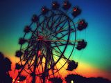 photograph,photography,image,cute,carnival,fair,ferris wheel,night,sky,rainbow,icon,pretty,emo,scene,punk,scemo,beautiful,cool,amazing,great