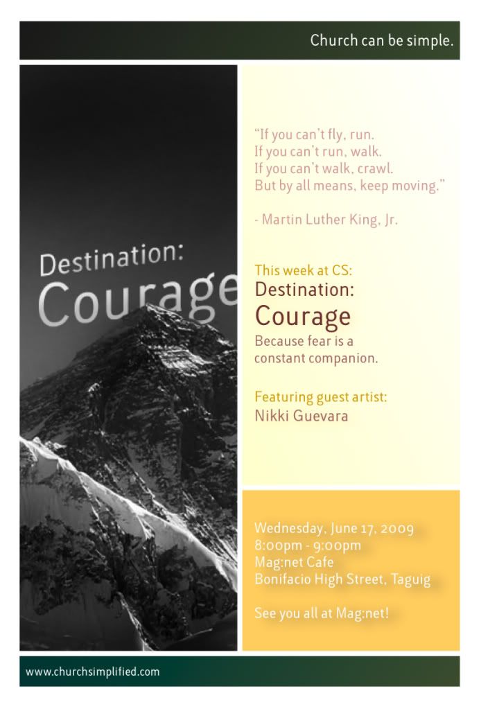 Destination: Courage