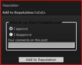 Reputation (c) foxsamus reputation