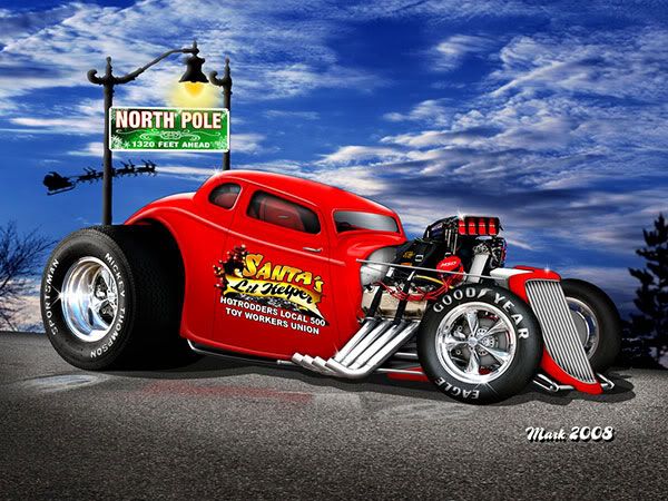 hotrod wallpaper. Here#39;s a Holiday Hot Rod type