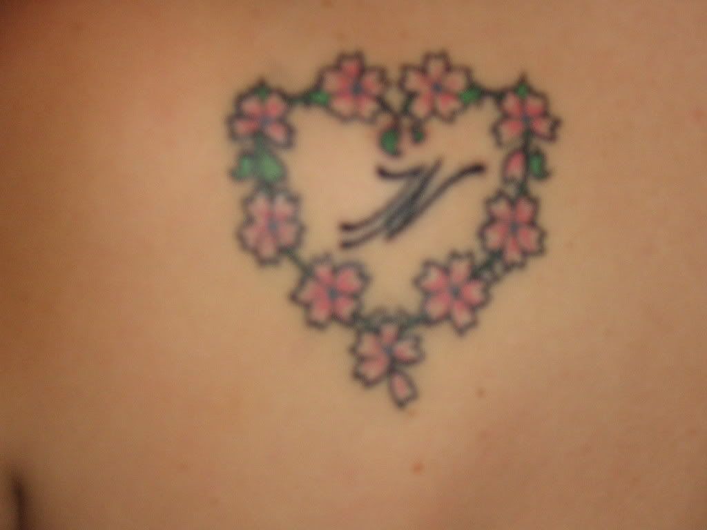 up most of my shoulder blade This picture isnt the best but Itll do