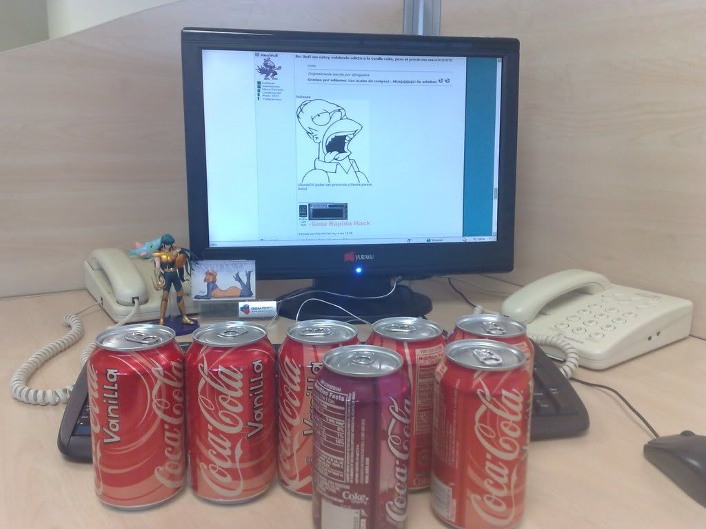 Pulsa para ver a tamaño real Buff me estoy volviendo adicto a la vanilla coke, pero el precio me mata!!!!!!!!!!!
