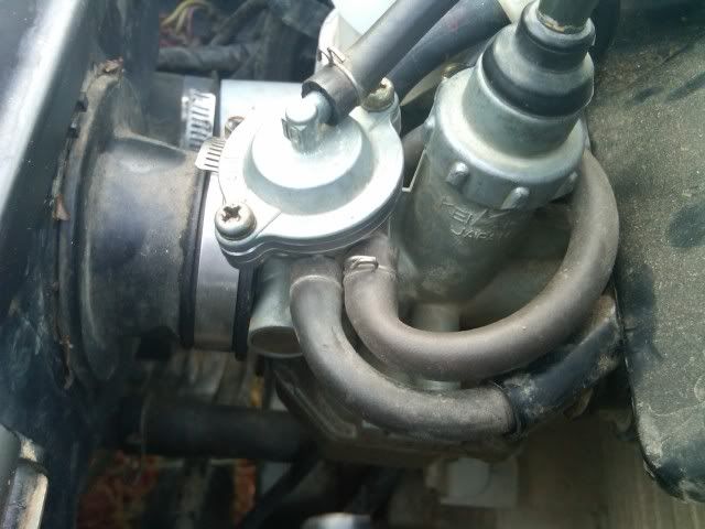 Adjusting carburetor honda recon #5