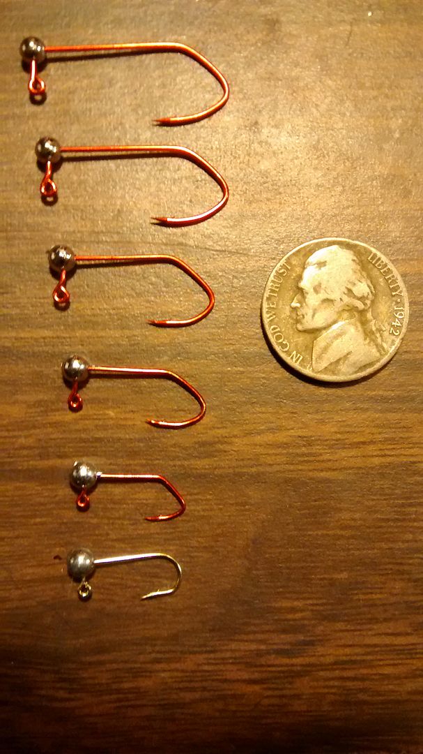 Jig Head Hook Sizes, a visual tool to help others understand the sizing.