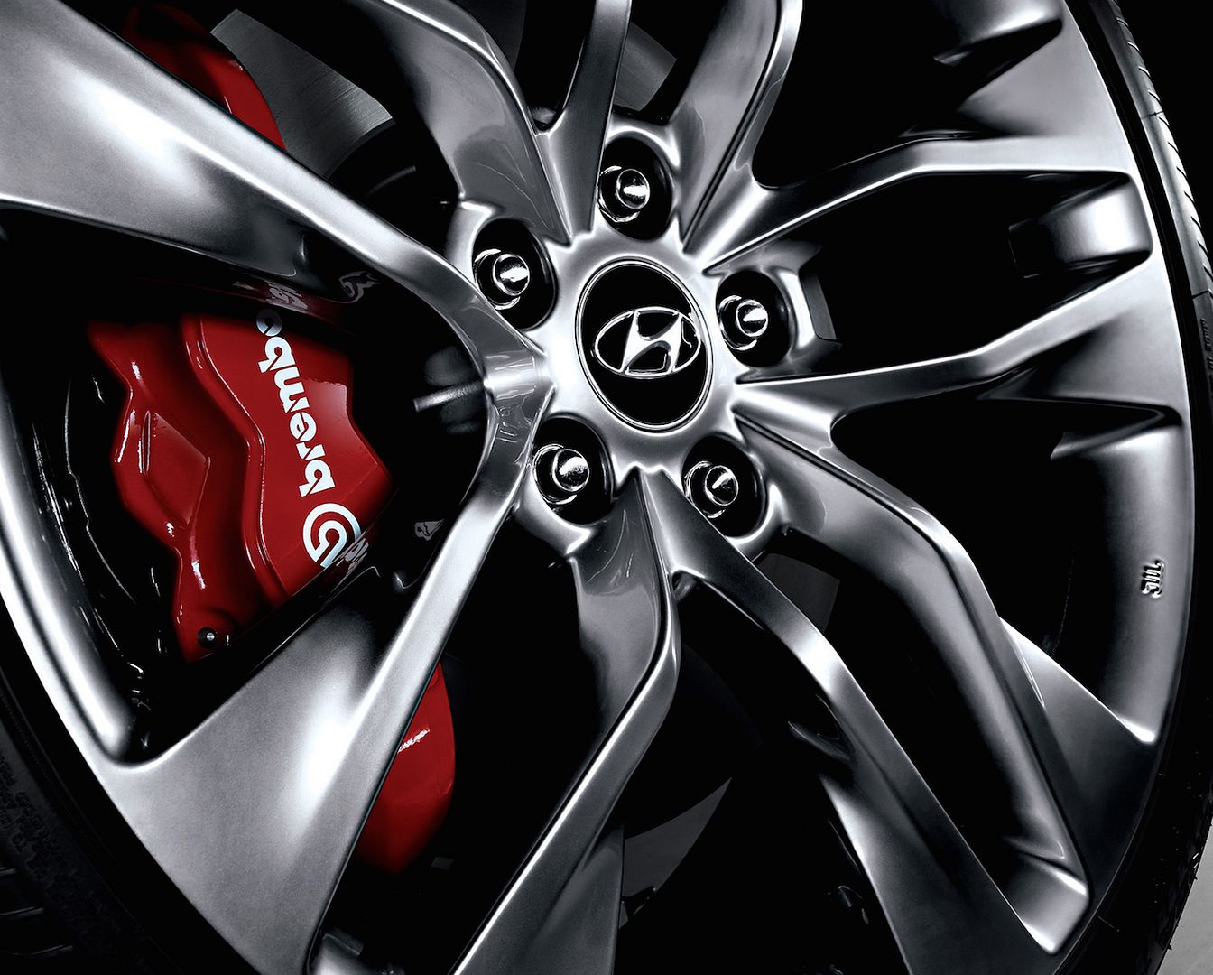 Set New Genuine Original OEM Factory Hyundai GENESIS COUPE 19 inch