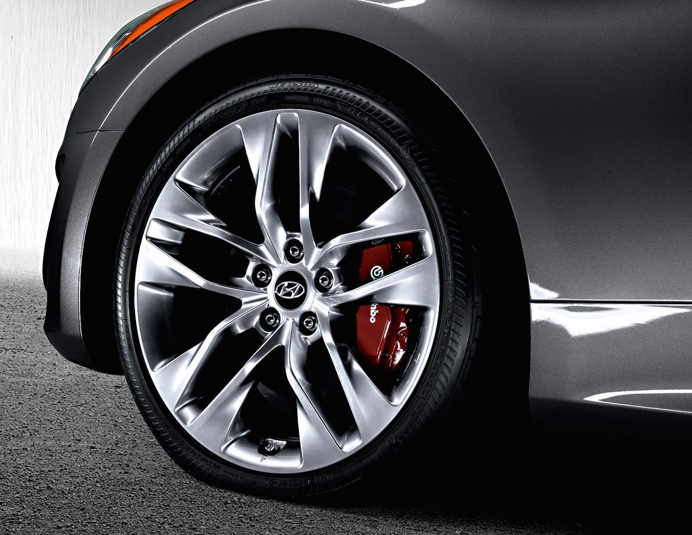 Set New Genuine Original OEM Factory Hyundai GENESIS COUPE 19 inch