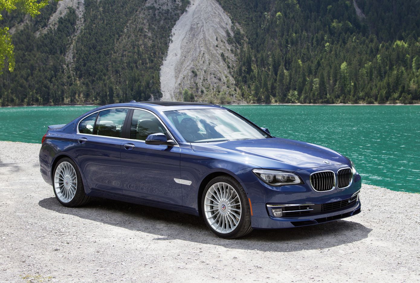 4 NEW OEM Factory BMW B7 F01 7-Series ALPINA 21 inch WHEELS TIRES 740i ...