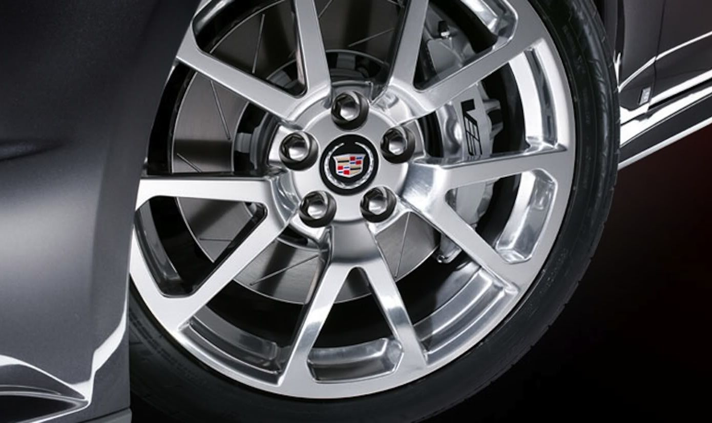4 PERFECT Polished Genuine OEM Factory Cadillac CTSV Coupe 19 inch