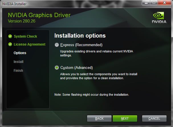 Getting a custom NVidia driver for Inspiron 9400/E1705?