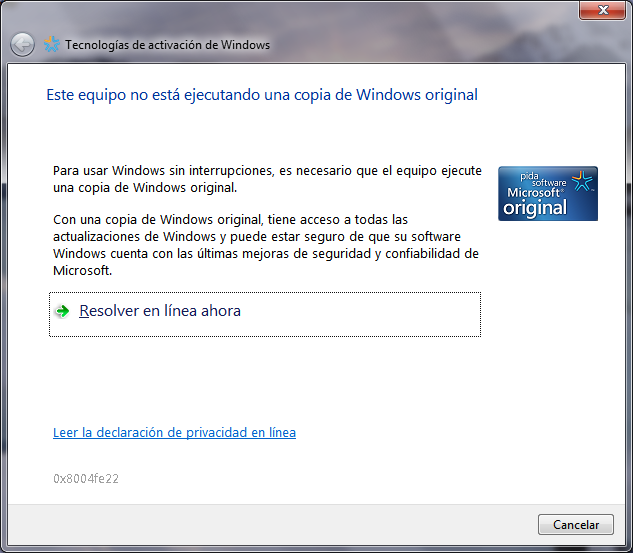 Validar W7 sin descargar nada - 3 pasos Validar W7 sin descargar nada - 3 pasos