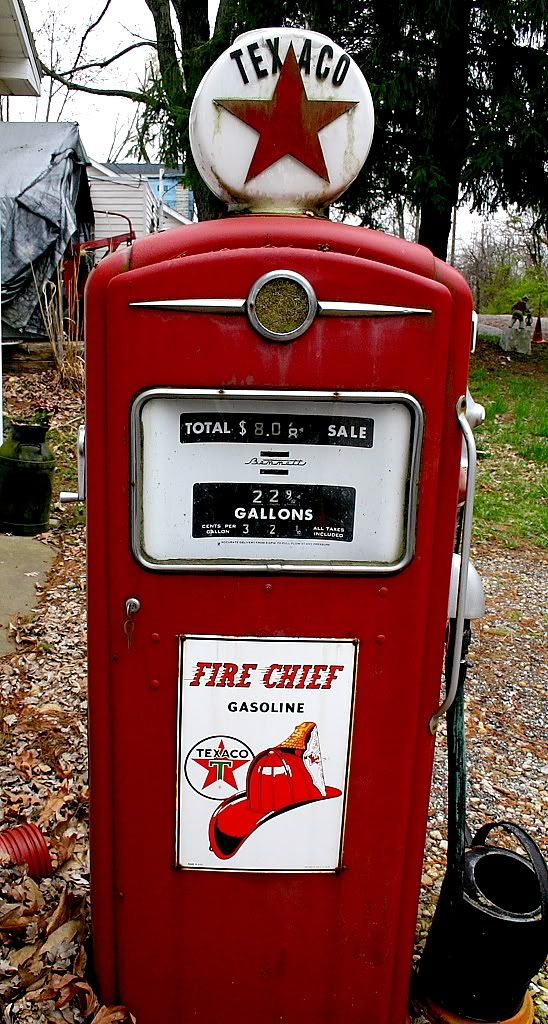 Old Gas Pump