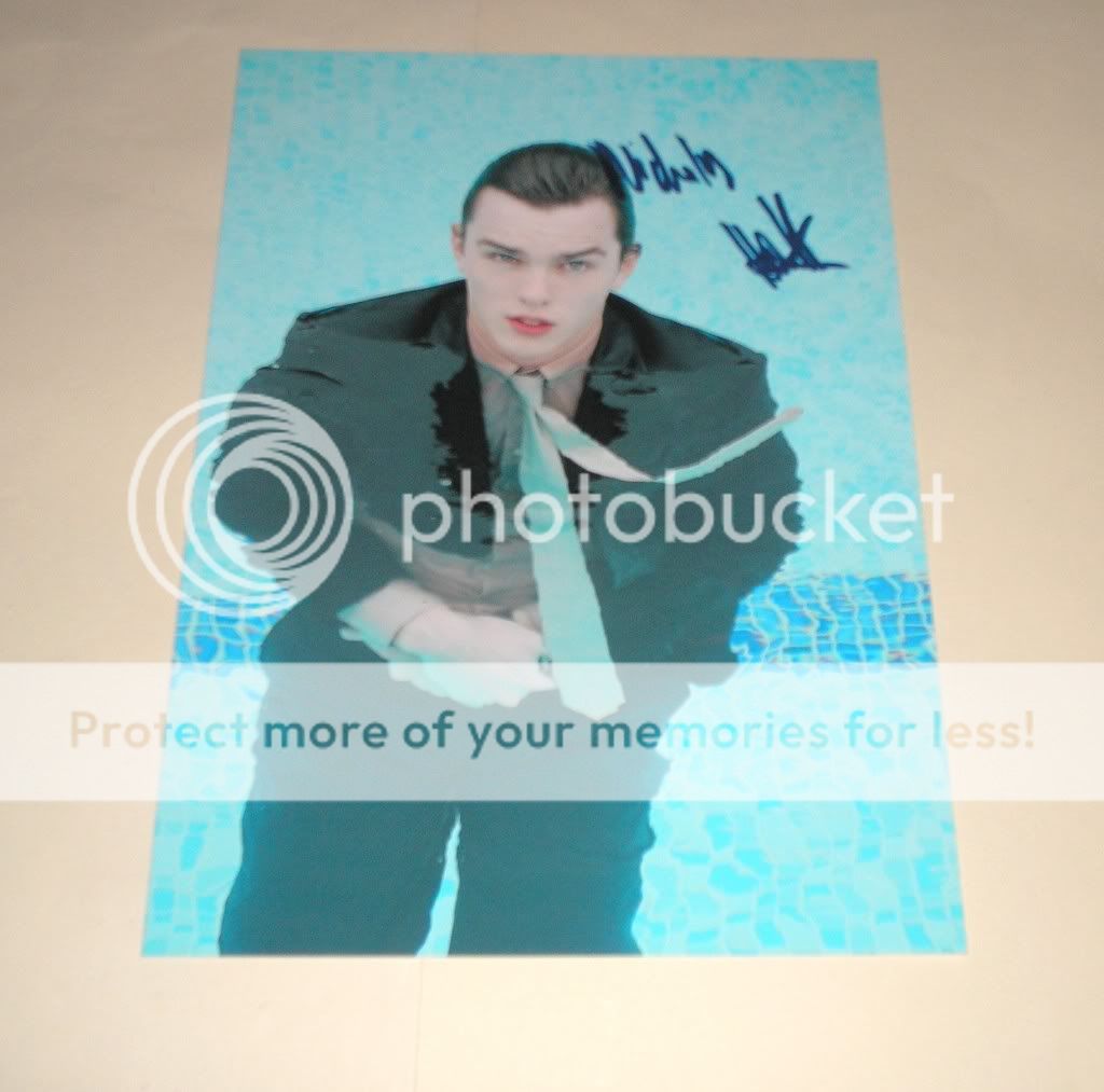 SKINS  TONY PP SIGNED 12X8 POSTER NICHOLAS HOULT  