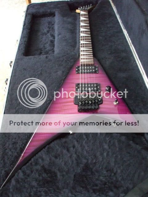FT/FS 90's Jackson rr3 Professional Purple/Pink flame - Electric ...