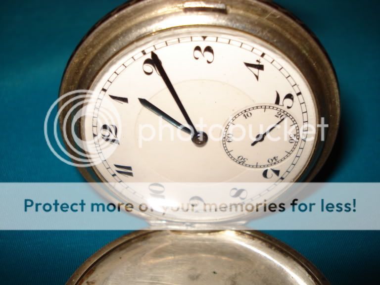 ANTIQUE SILVER/NIELO POCKET WATCH REVUE G.T.SILVER NIELO  