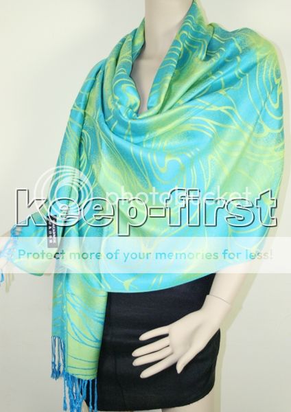 HANDMADE 100% CASHMERE SHAWL/SCARF #1850  