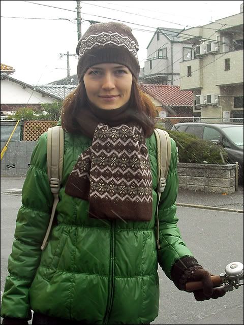 Снег в Фукуоке