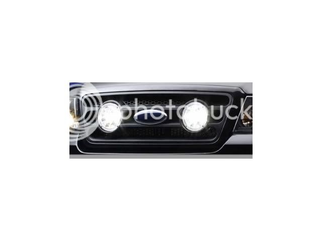 Hella ford f150 complete replacement grille with driving lights #7