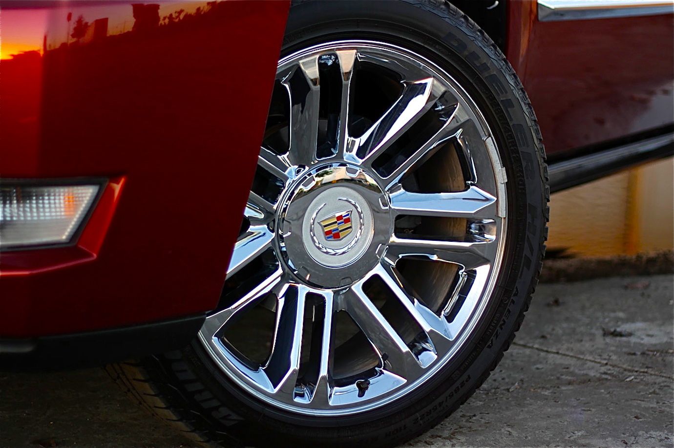 Best New Cadillac Escalade Platinum Chrome Exact GM Style 22 inch Wheel 5358