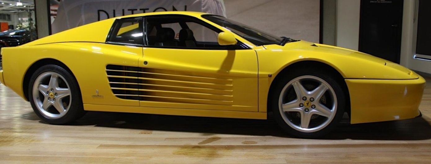 4 Perfect Factory Ferrari Wheels 512 TR F512M Genuine