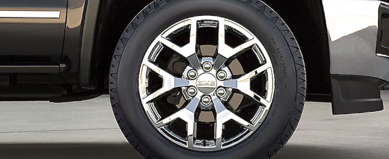 4 New 2014 Genuine GM Factory GMC Sierra Denali Chrome 20 Wheels Tires Yukon