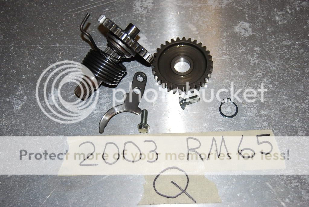 KX 65 Kickstart gear shaft RM KX65 RM65 60 KX 60 Q1  